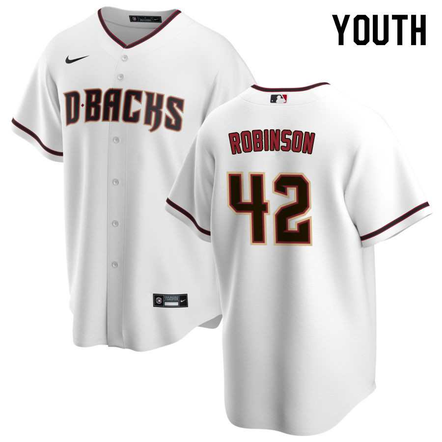 Nike Youth #42 Jackie Robinson Arizona Diamondbacks Baseball Jerseys Sale-White